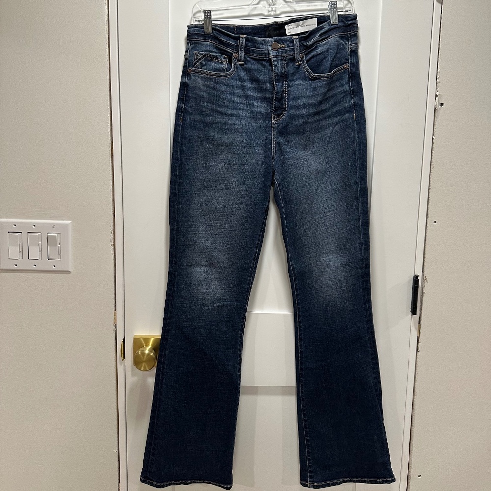 100013	Womens	Jean	Buckle Black	Bootcut Fit # 75	Medium	29	32	Like New